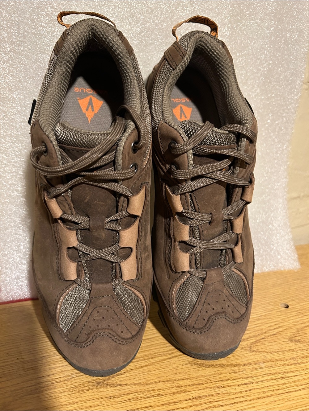 Ladies Brown Casual Lace-Up Shoes Sz 11